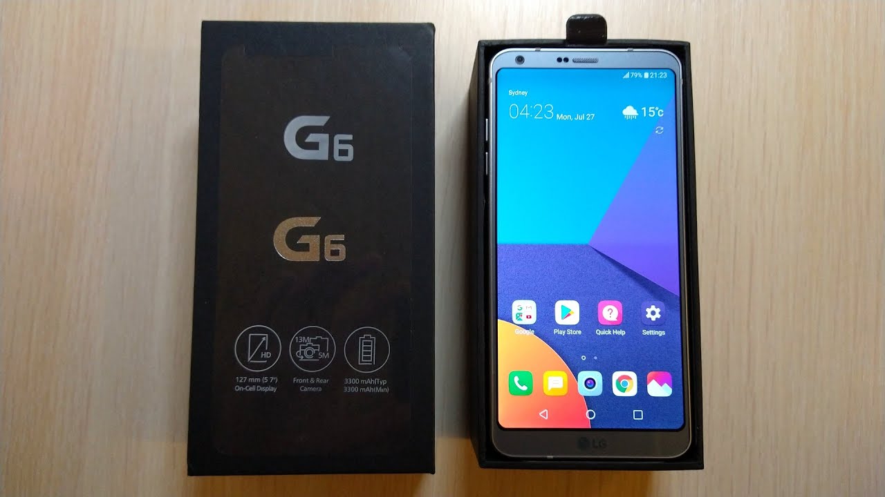LG G6 Unboxing