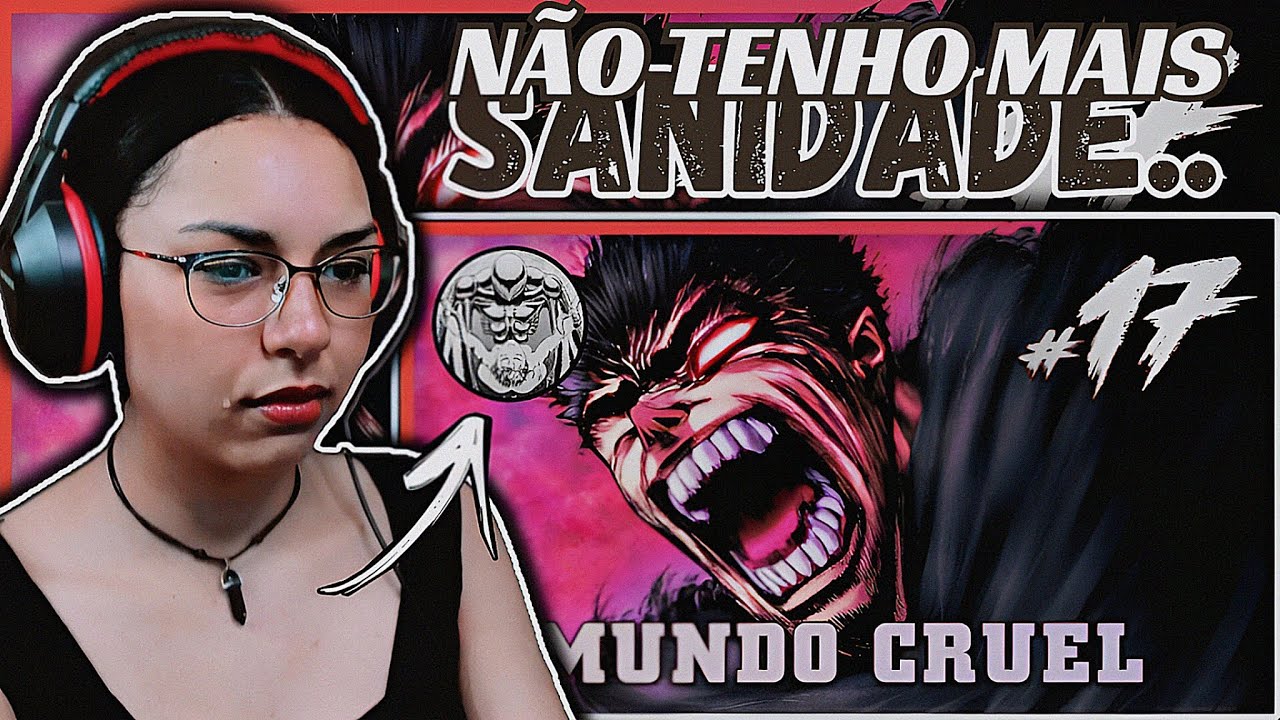 (💀) Eclipse Do Início Ao Fim - Berserk #17 | Subsolo Geek 2.0 | REACT
