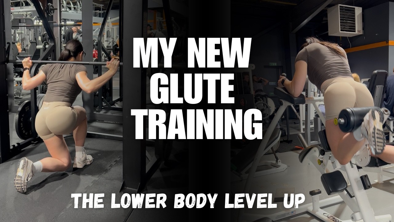 MY NEW GLUTE TRAINING | Exactly how to train glutes to build muscle