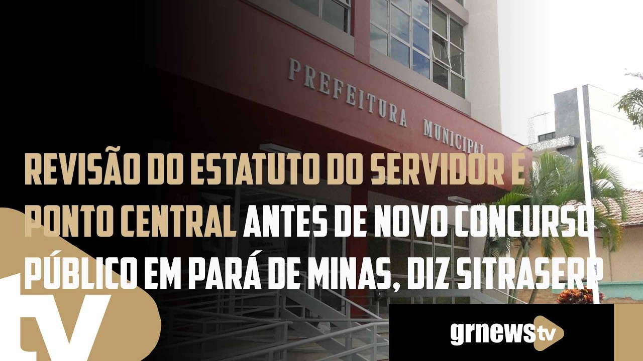 Revisão do Estatuto do Servidor é ponto central antes de novo concurso público, diz Sitraserp