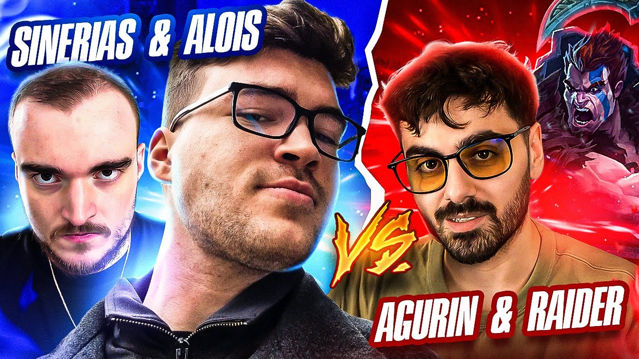 ALOISNL AND SINERIAS VS RAIDER AND AGURIN BATTLE