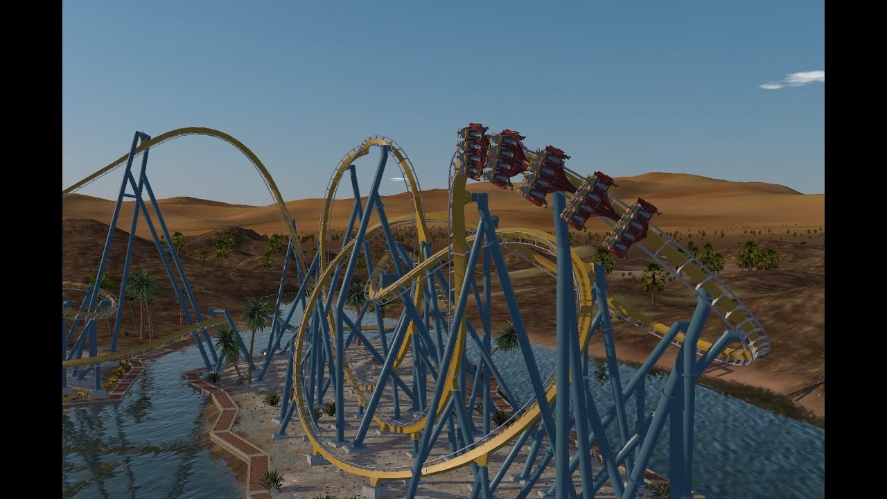 Nolimits 2 Launched Flying Coaster 4K