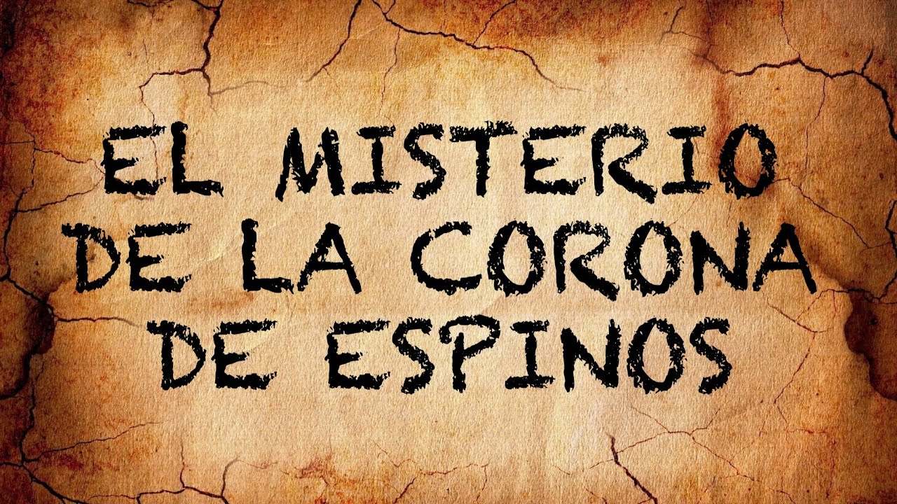 El Misterio de la Corona de espinos de Jesus.