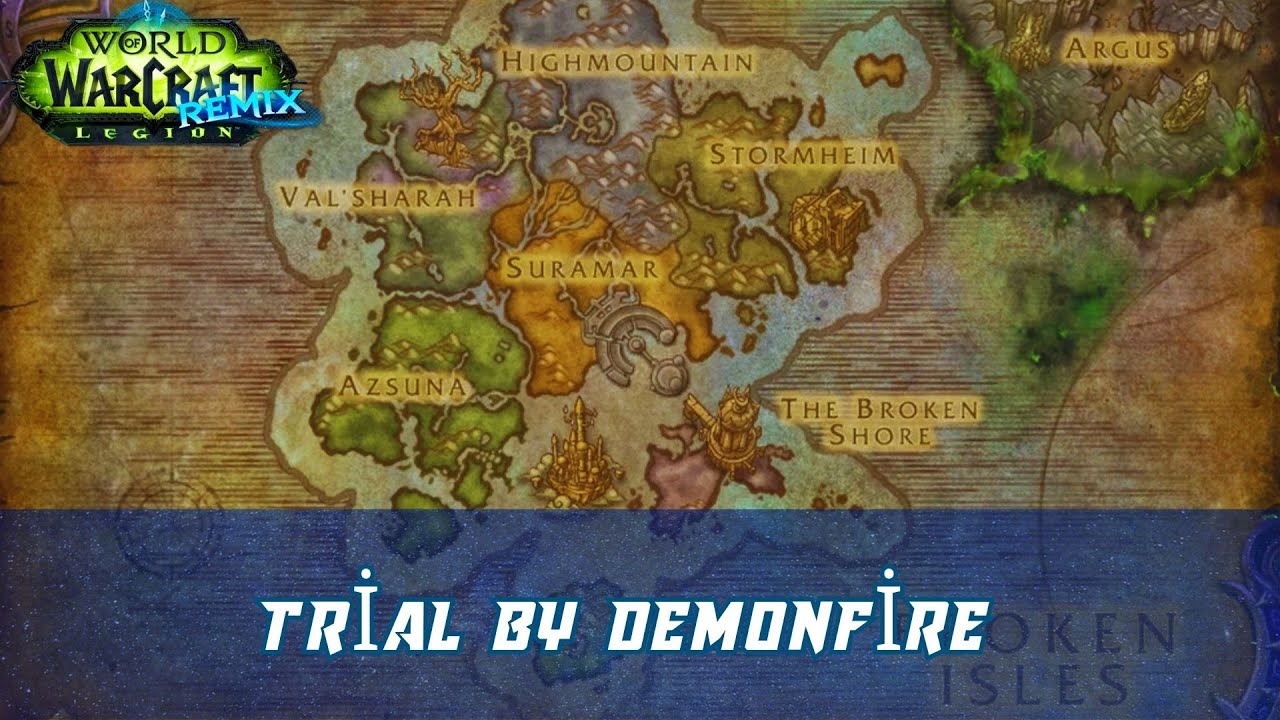 Trial by Demonfire Quest | Slay Rozzeleth in Meredil | Legion Remix