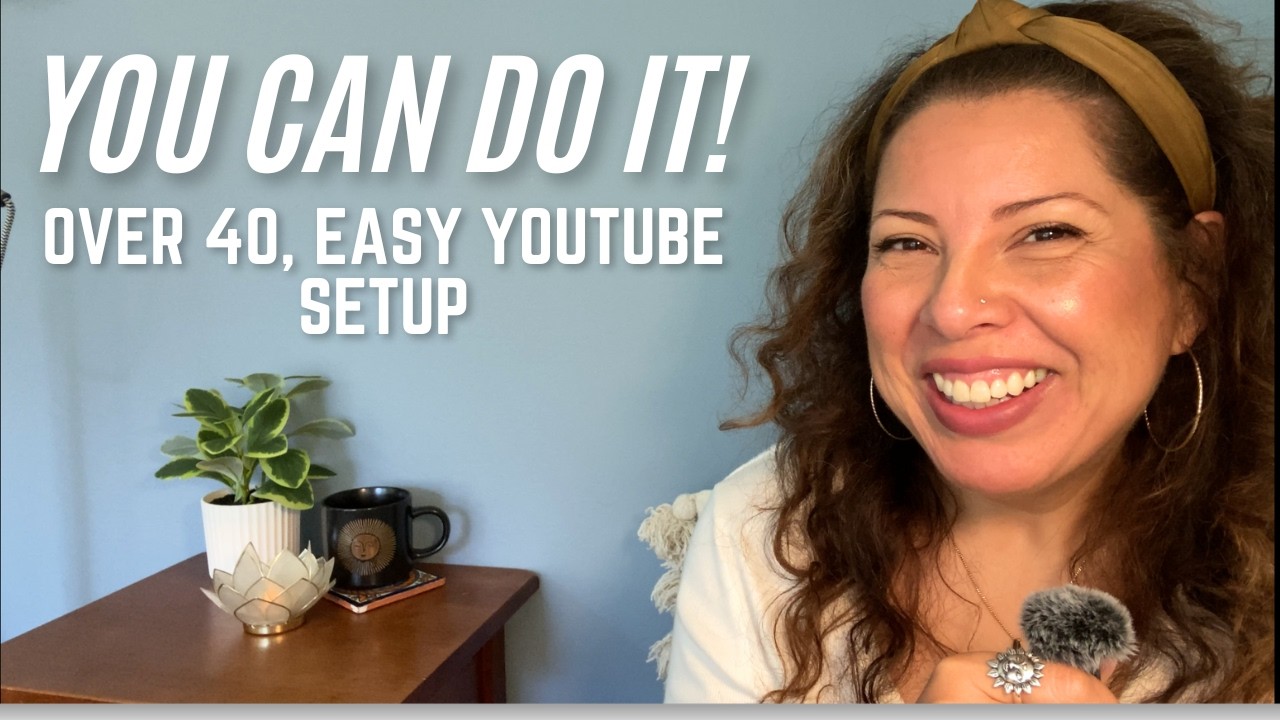 Starting YouTube over 40? I'll tell you how, the easy way using these 3 tools.
