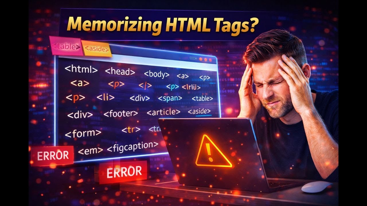 How to Learn HTML in 2026 The RIGHT Way