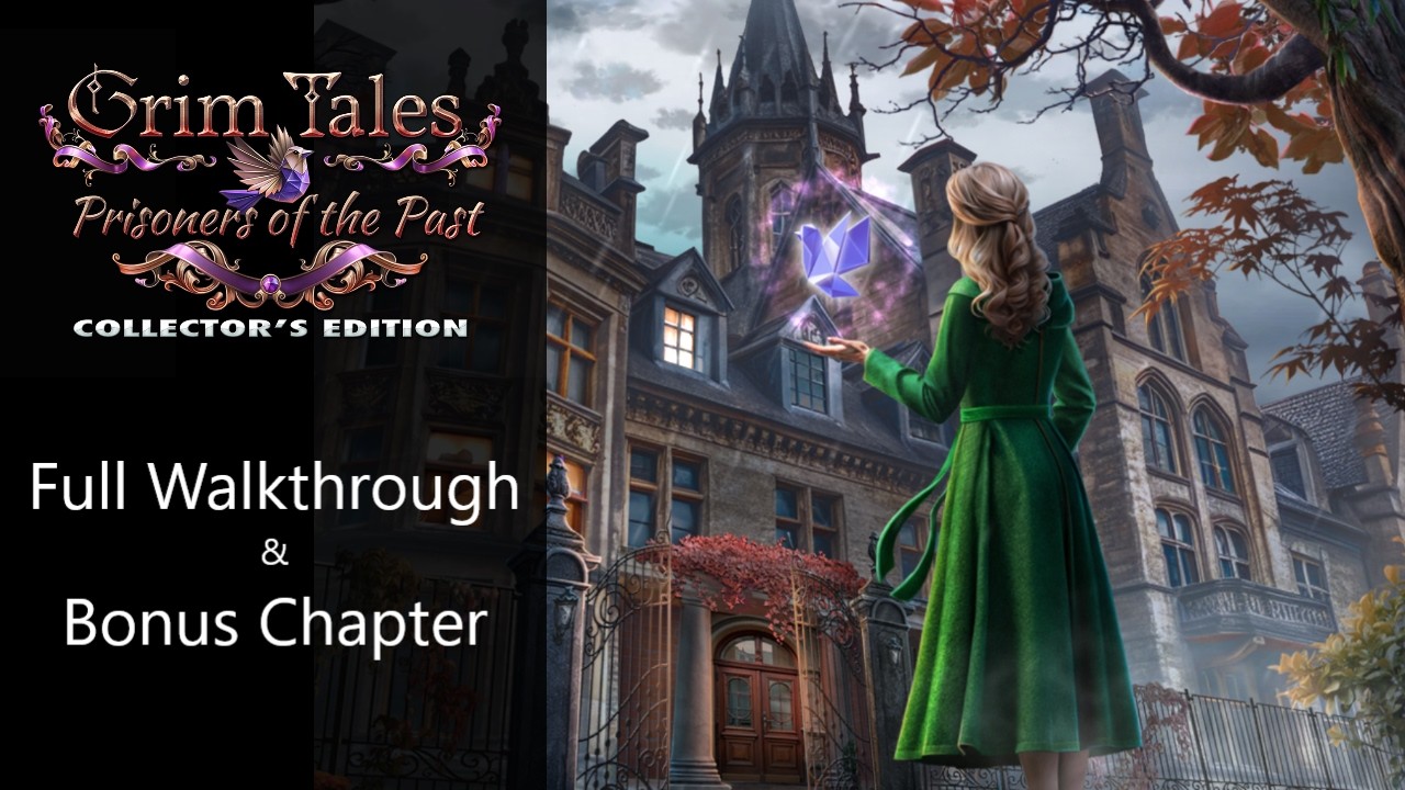 Grim Tales 26, Prisoners of the Past, Full Walkthrough + Bonus Chapter