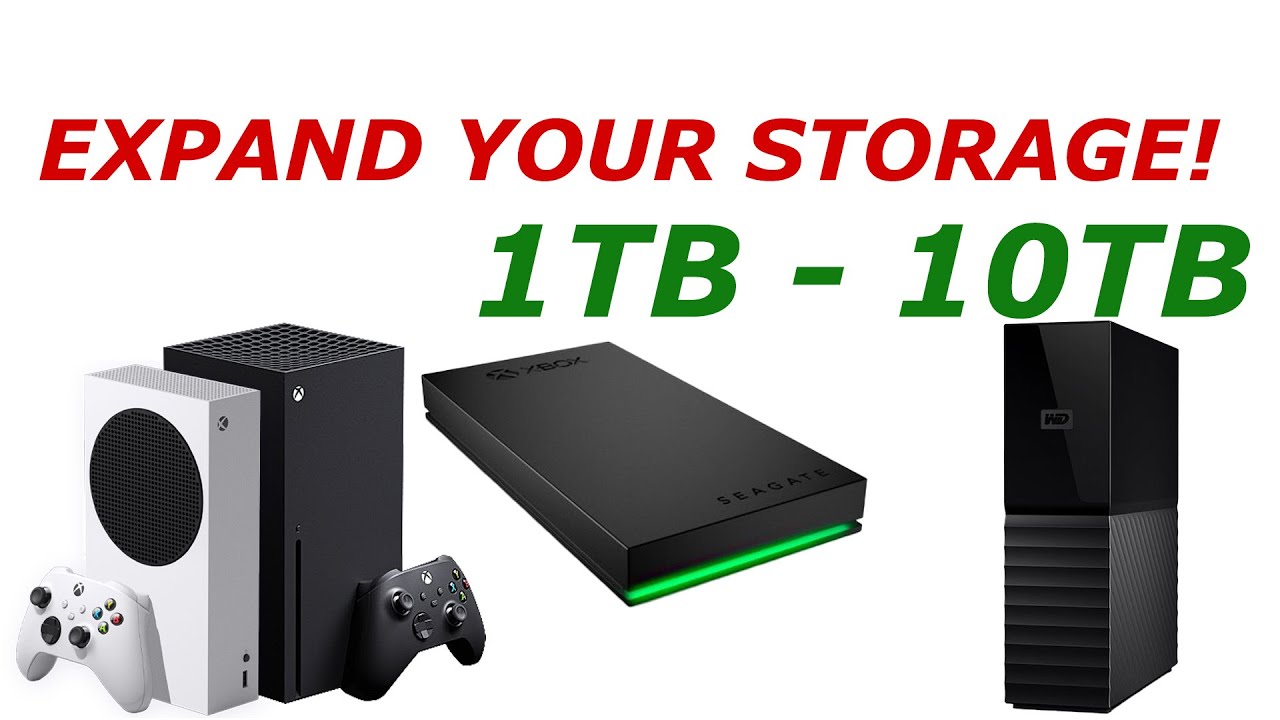 Expand your storage on XBOX SERIES S