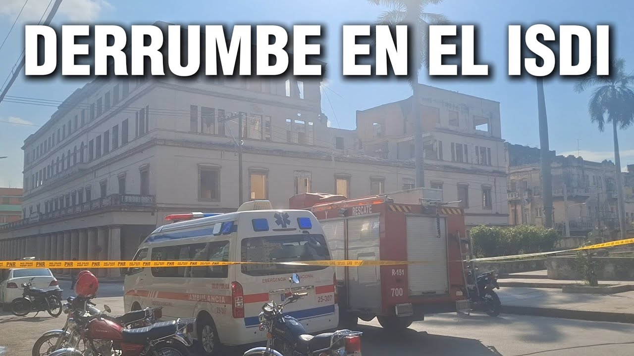Nuevo derrumbe en el edificio del Instituto Superior de Diseño (ISDI) de La Habana