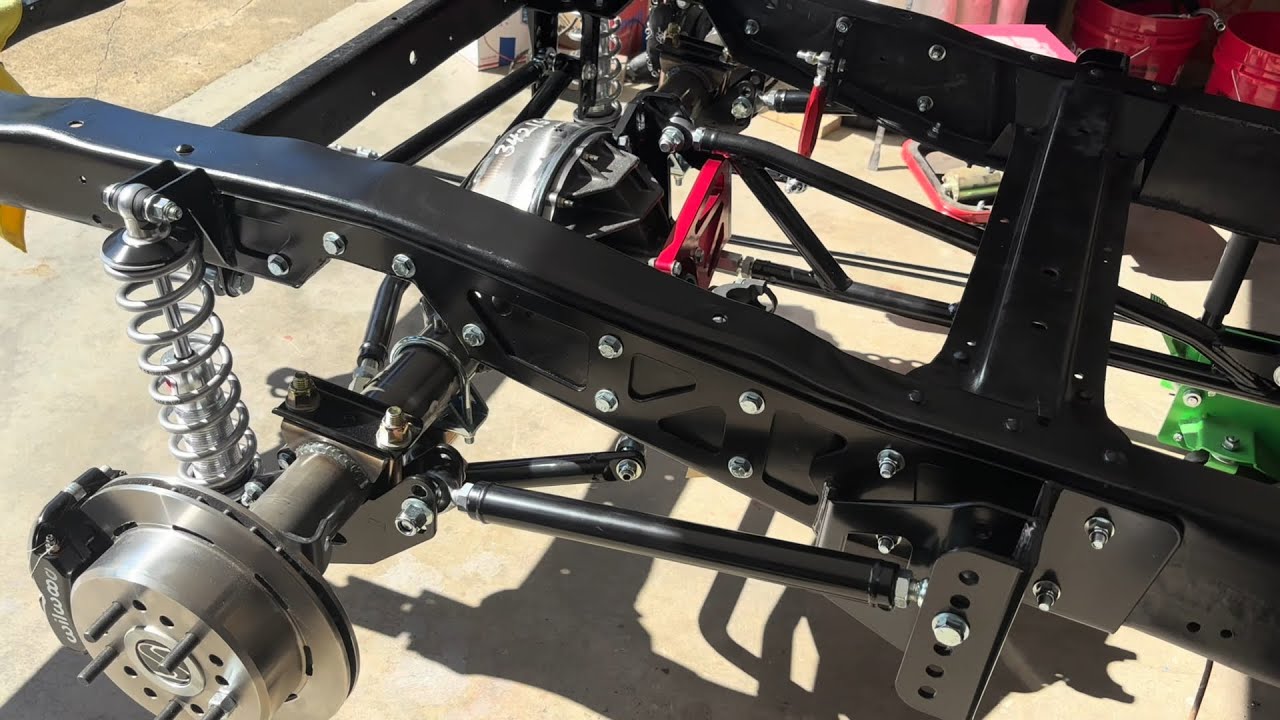 1967 F100 Full Rear Qa1 Suspension Install Tips - The Coyote Swap Is Almost Complete
