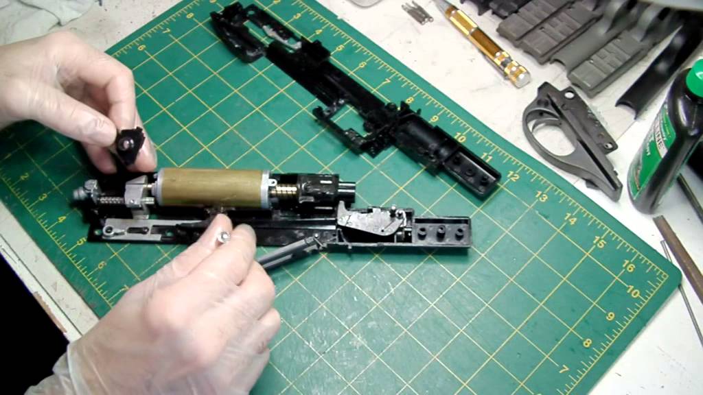 LaZouche Custom airsoft TM 870 reassembly Pt 1