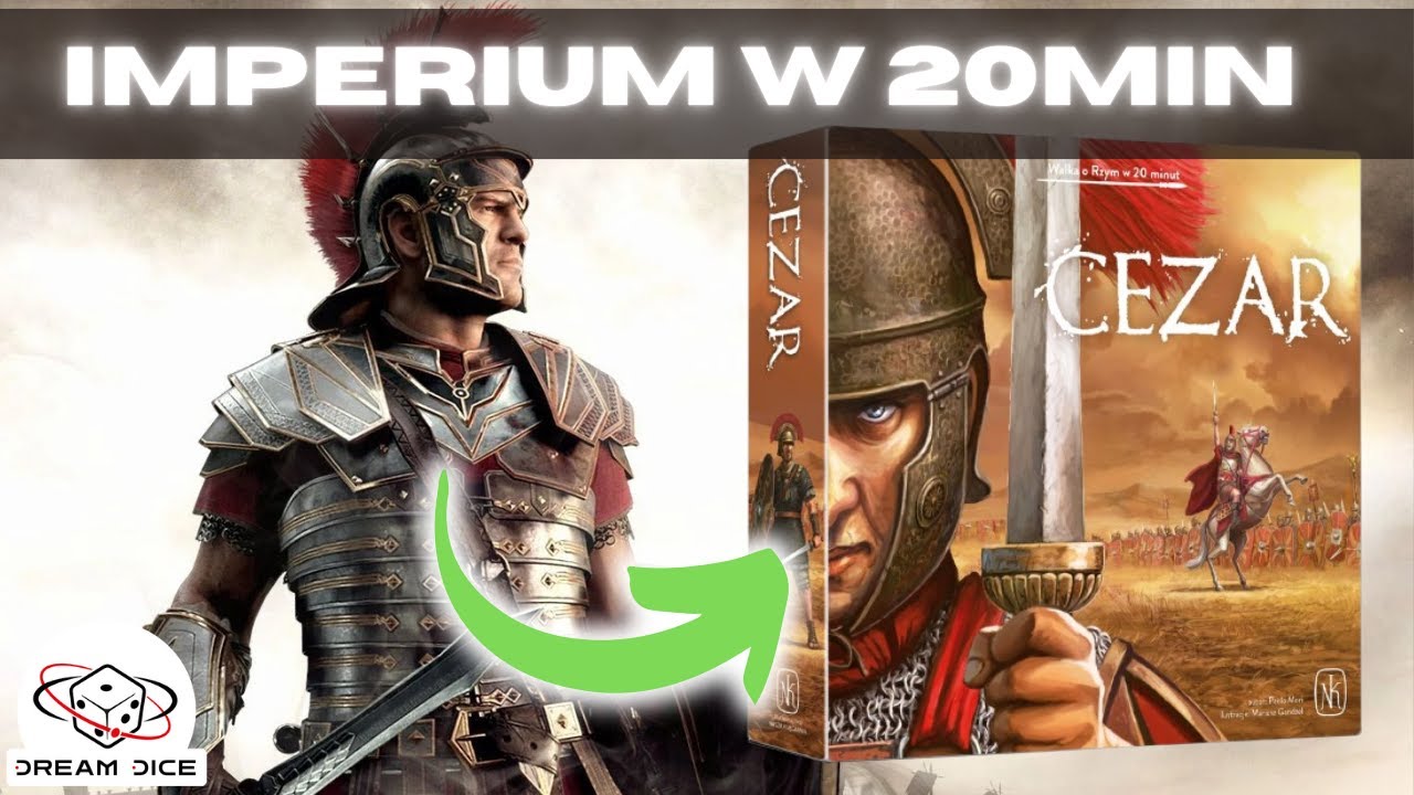 Cezar – 20 minut wojny o Imperium! 🏛️ Recenzja gry dwuosobowej i solo