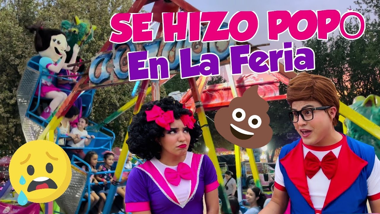 ¡Se hizo popó en la feria! - Andy se sube a juegos extremos - Los compañeros van a la feria