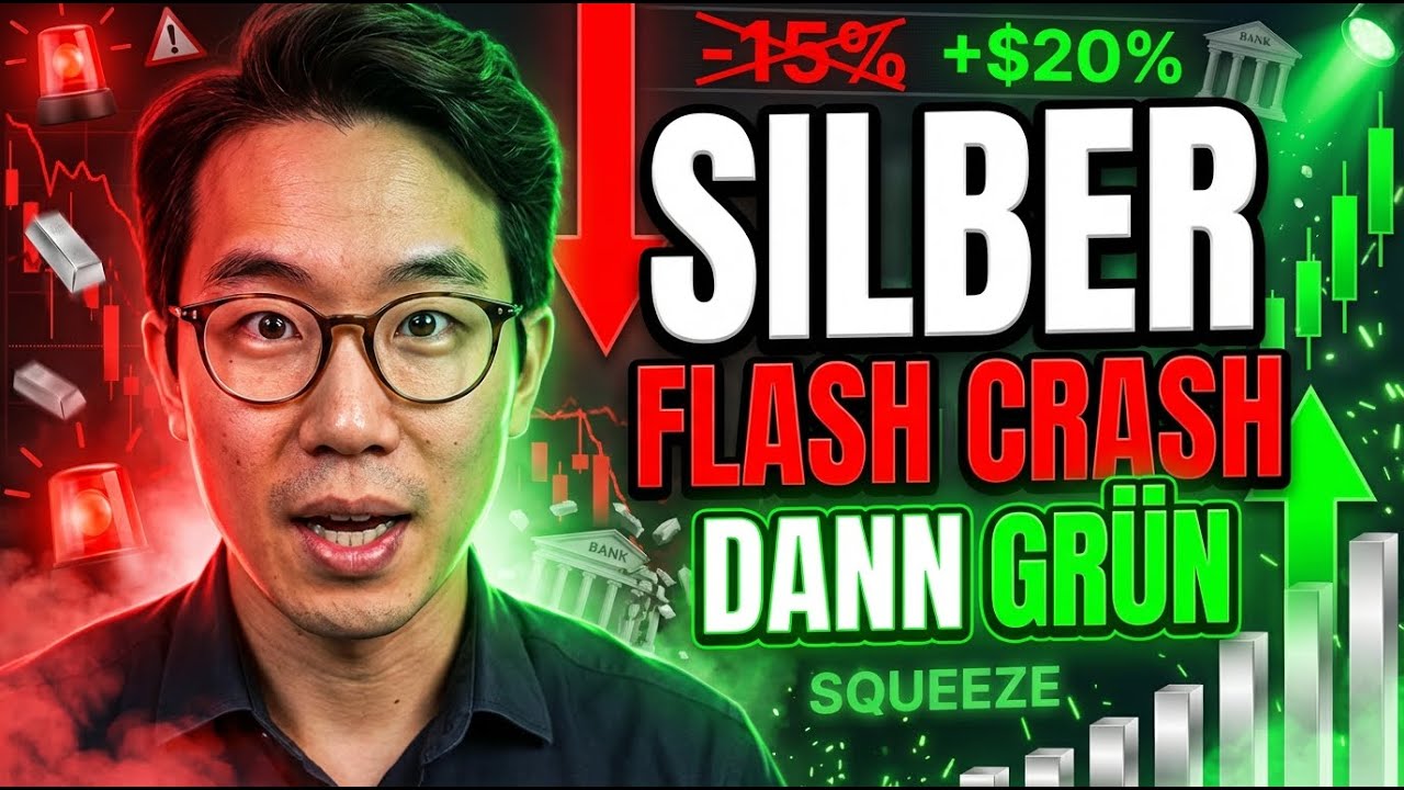NOTFALL: Silber STÜRZT 15 Dollar ab, Explodiert ins PLUS — Banken am ENDE, Squeeze Läuft!