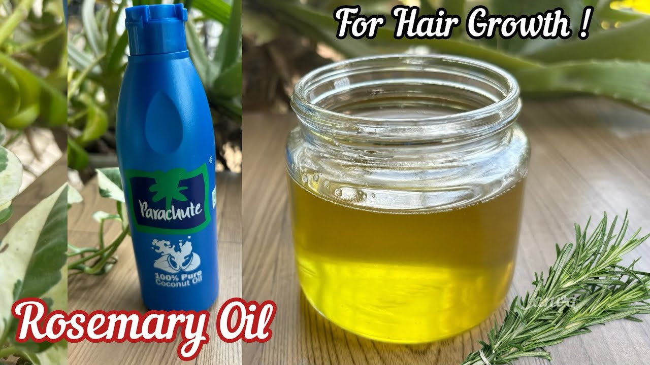 Parachute Coconut Oil Review & Rosemary Hair Growth Oil Recipe | Parachute 100% Pure Coconut Oil 