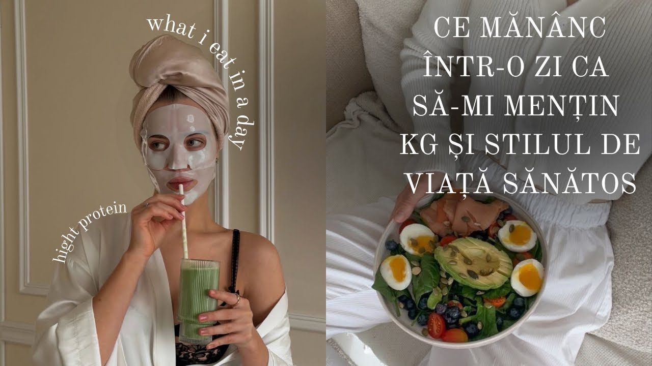 What I eat in a day| Toate mesele mele dintr-o zi 