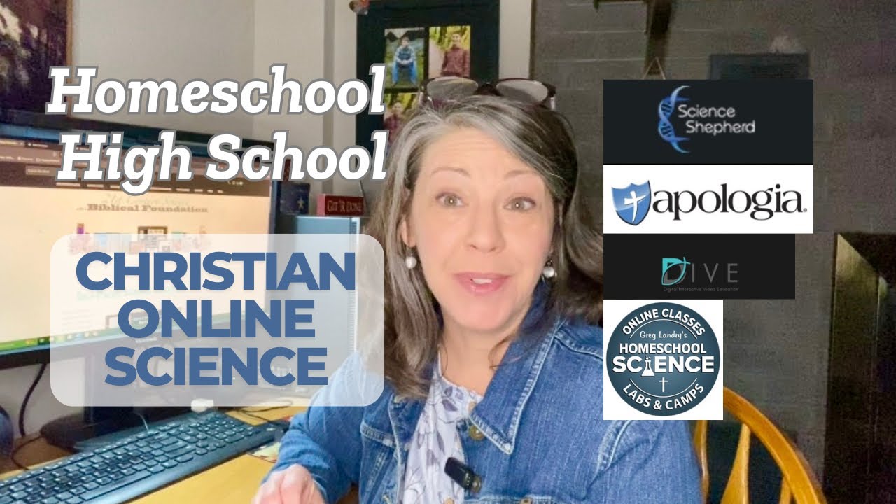 NEW 🔬HOMESCHOOL HIGH SCHOOL SCIENCE | physical, biology, chemistry, physics | Christian Online 