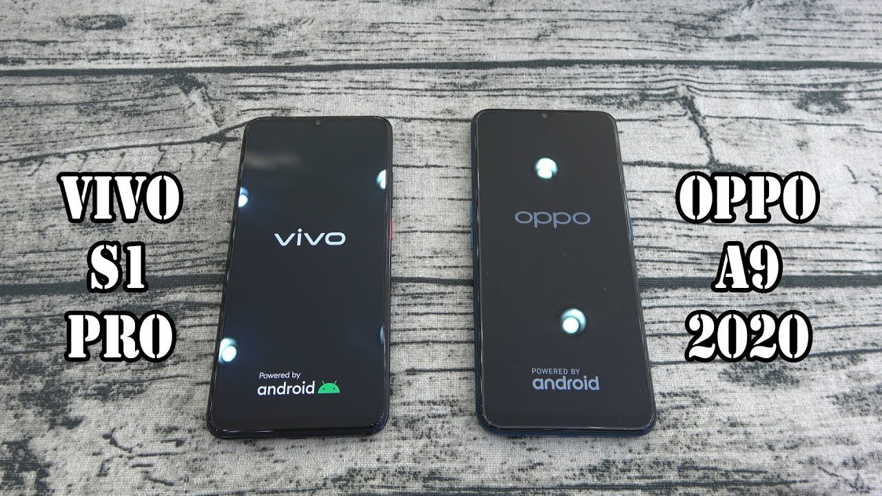 Vivo S1 Pro vs Oppo A9 (2020) | SpeedTest and Camera comparison