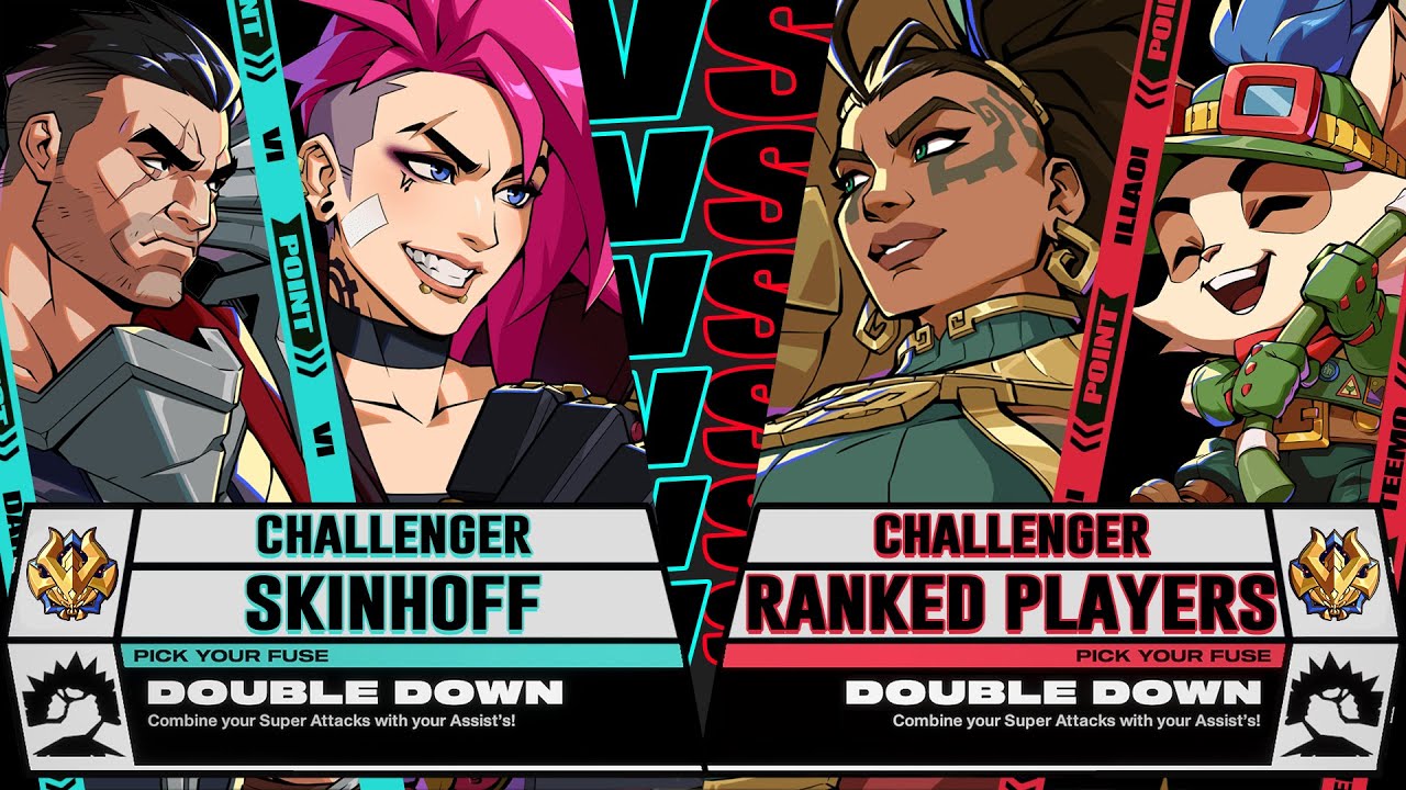 Skinhoff (VI / Darius) vs Ranked Players - 2XKO