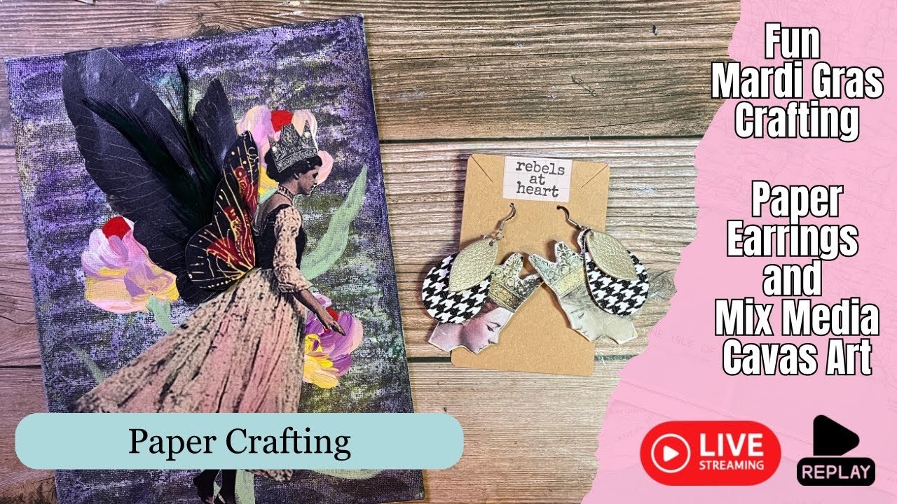Bitty Penny is live! Mardi Gras’s crafting
