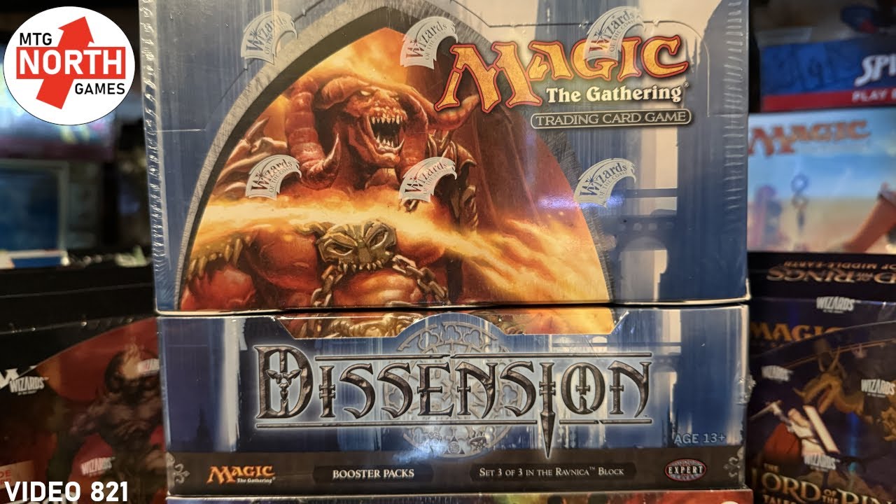$750 Double DISSENSION Vintage Magic the Gathering Booster Box Opening! Shock Lands!