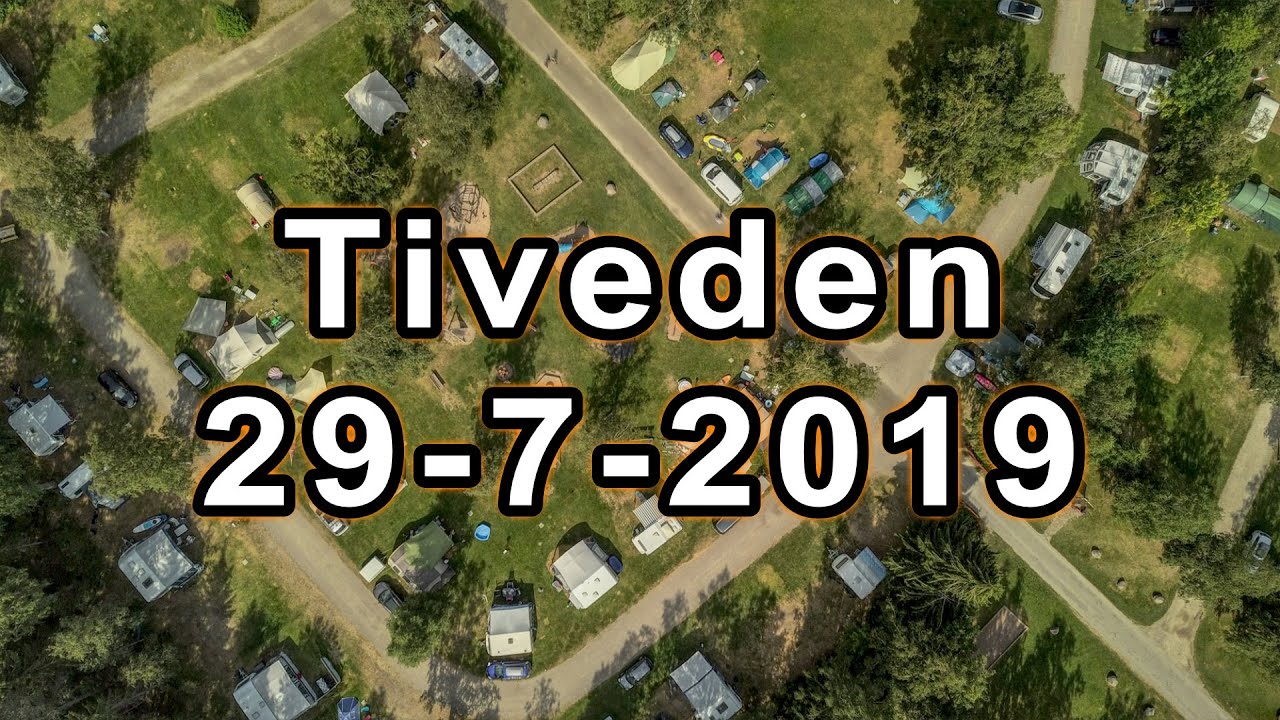 Camping Tiveden 29-7-2019 // DJI Mavic Pro