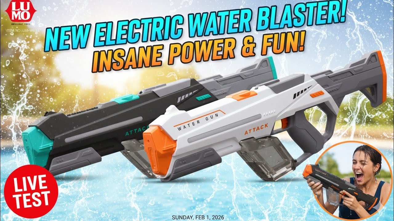 LUMO™ Electric Water Gun -Made in india 🇮🇳