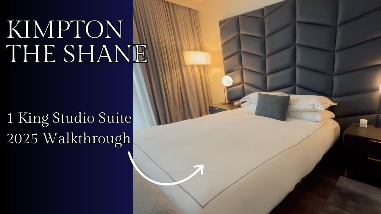 2025 Kimpton The Shane Room Tour | 1 King Studio Suite Spa Walkthrough