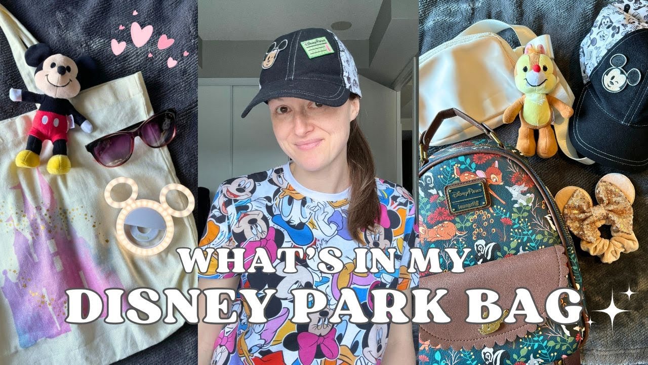 What's In My Disney Park Bag? | Essentials for a Disney Adult | Spring 2024