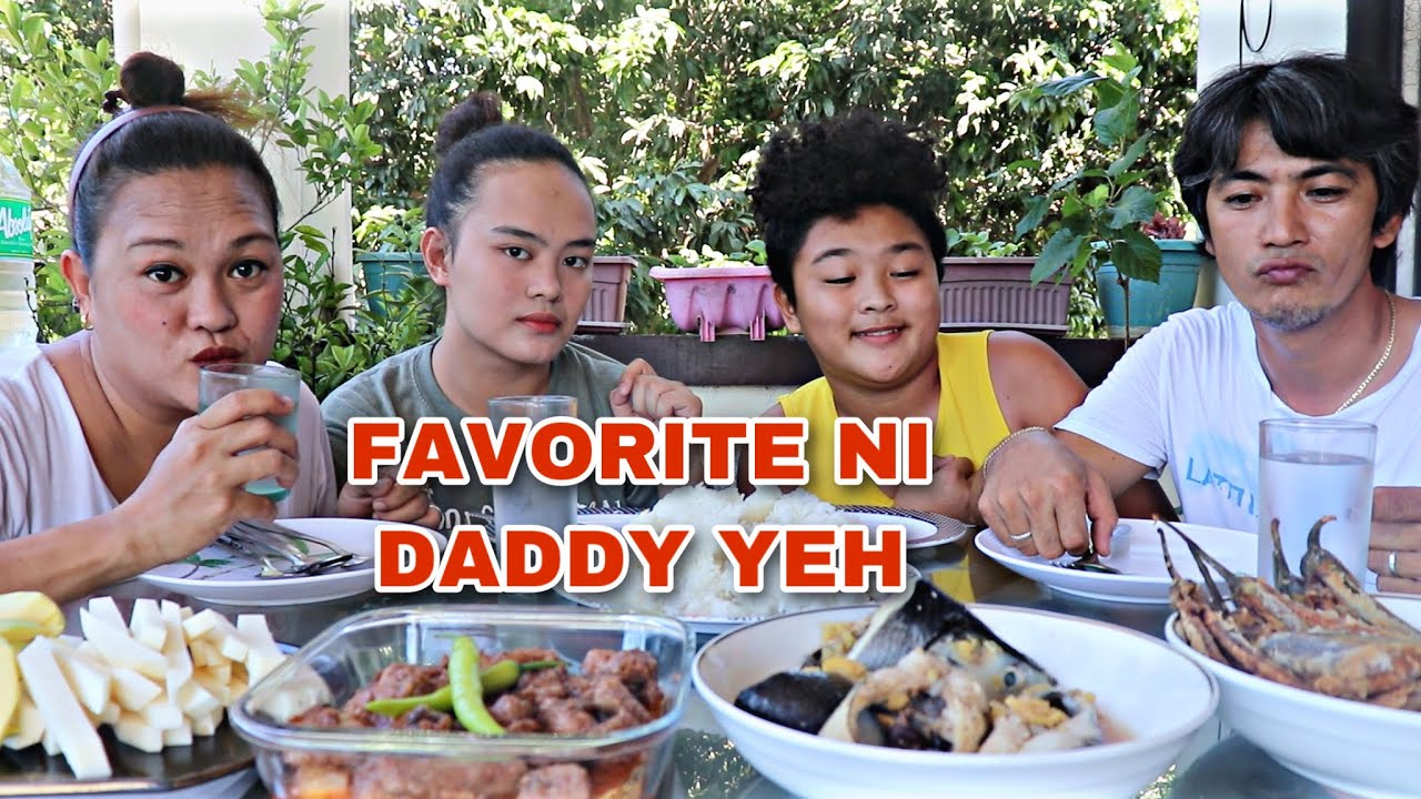 CRISPY FRIED EGGPLANT +PORK BINAGOONGAN+PINANGAT NA ISDA+MANGOES & SINGKAMAS PINOY MUKBANG W/ LAFAM!
