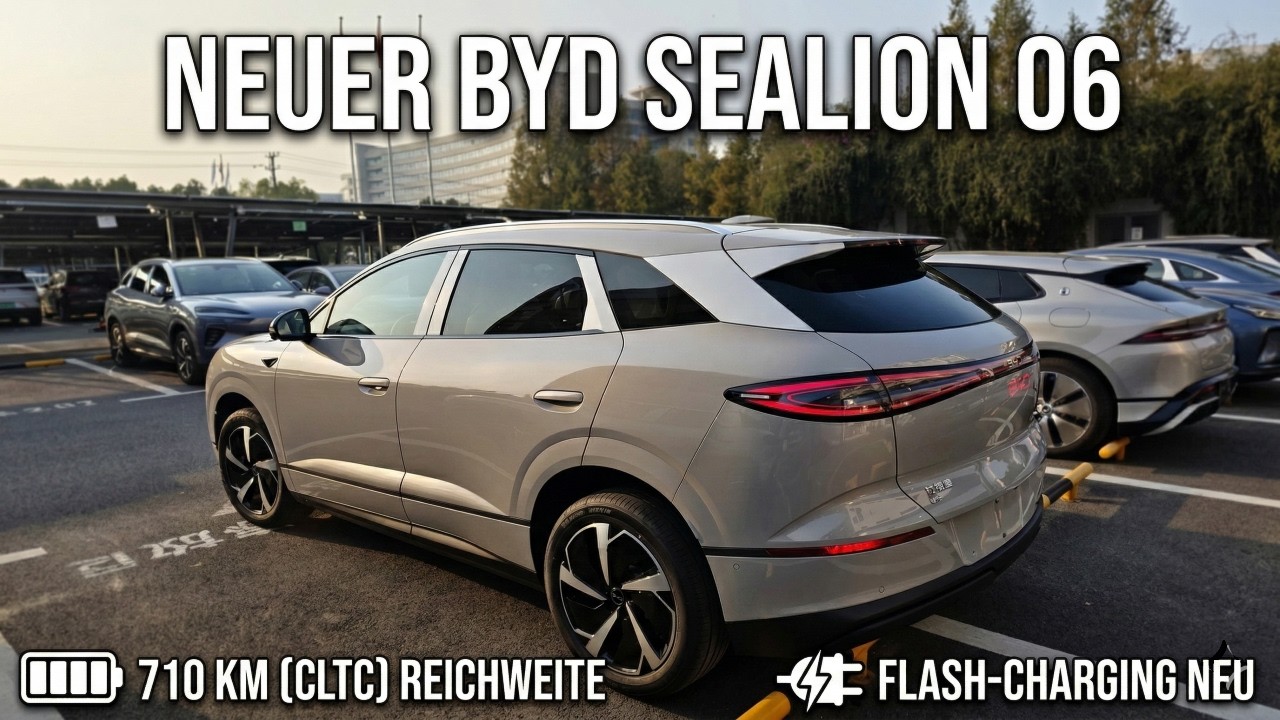2026 BYD Sealion 06 EV Facelift: Elektro-SUV mit 710 km Reichweite