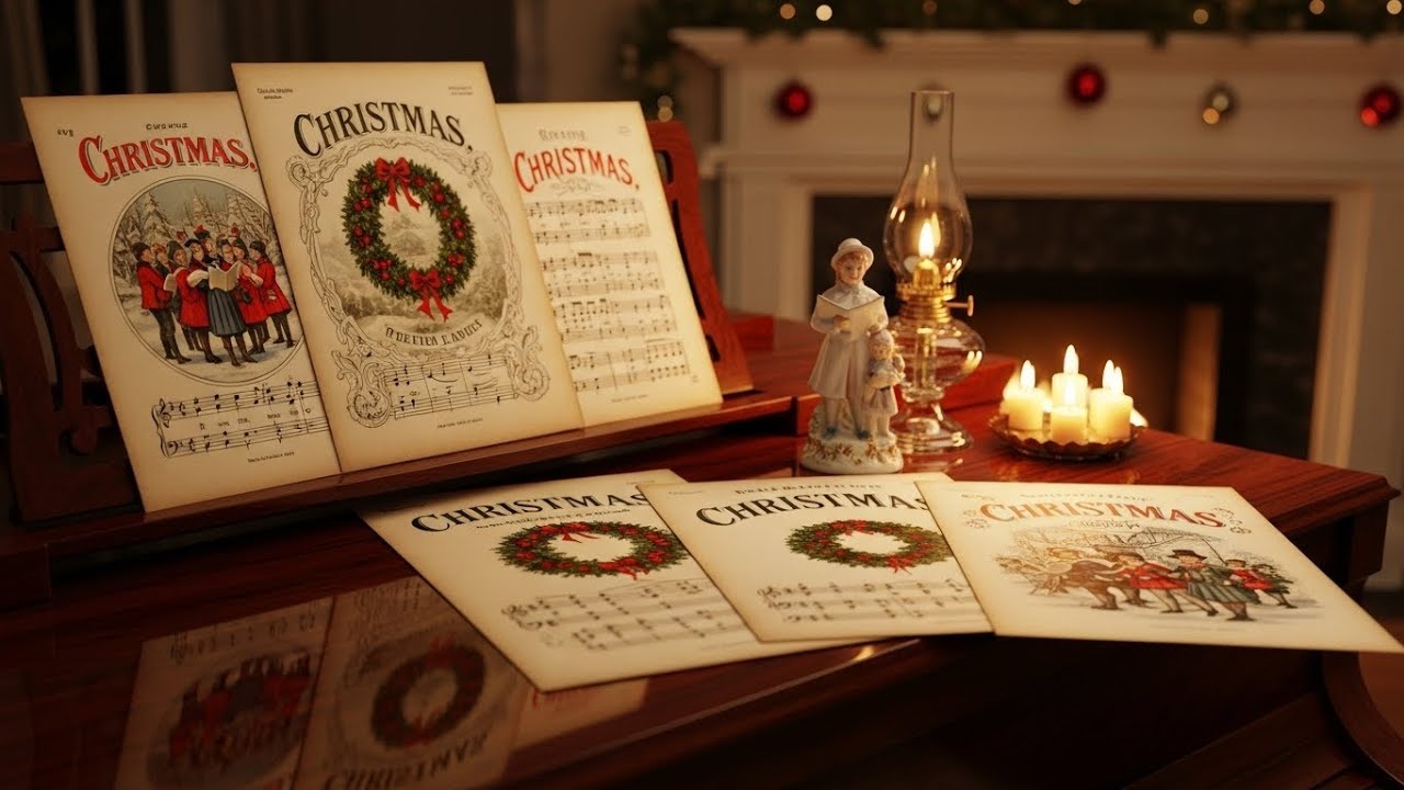 🕯️ Victorian Hearthlight Carols | Timeless Old-World Christmas Music Video Ambience