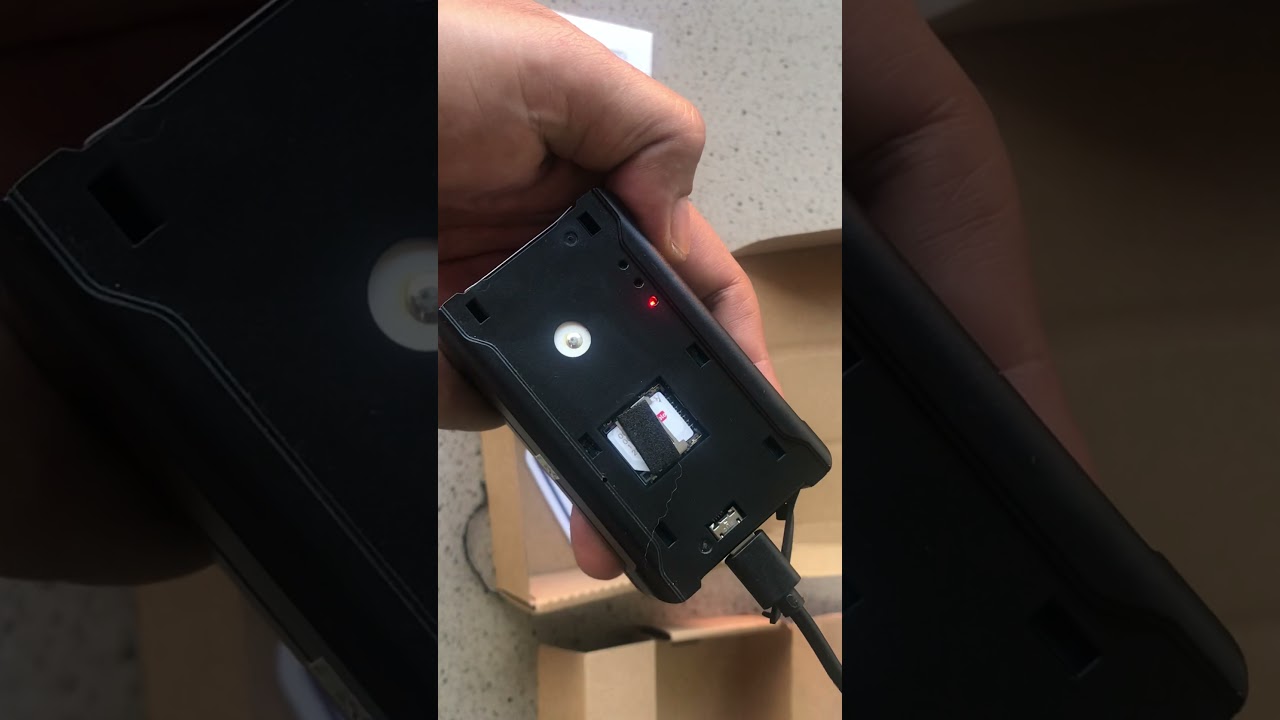 Unboxing GPS TRACKER PORTABLE