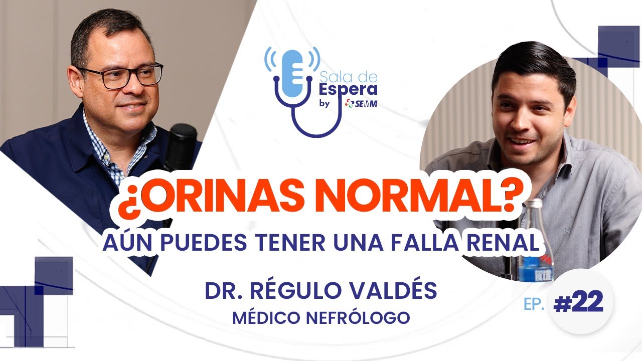 La mitad de los pacientes en diálisis no saben por qué falló su riñón. Explicado por el Dr. Valdés.