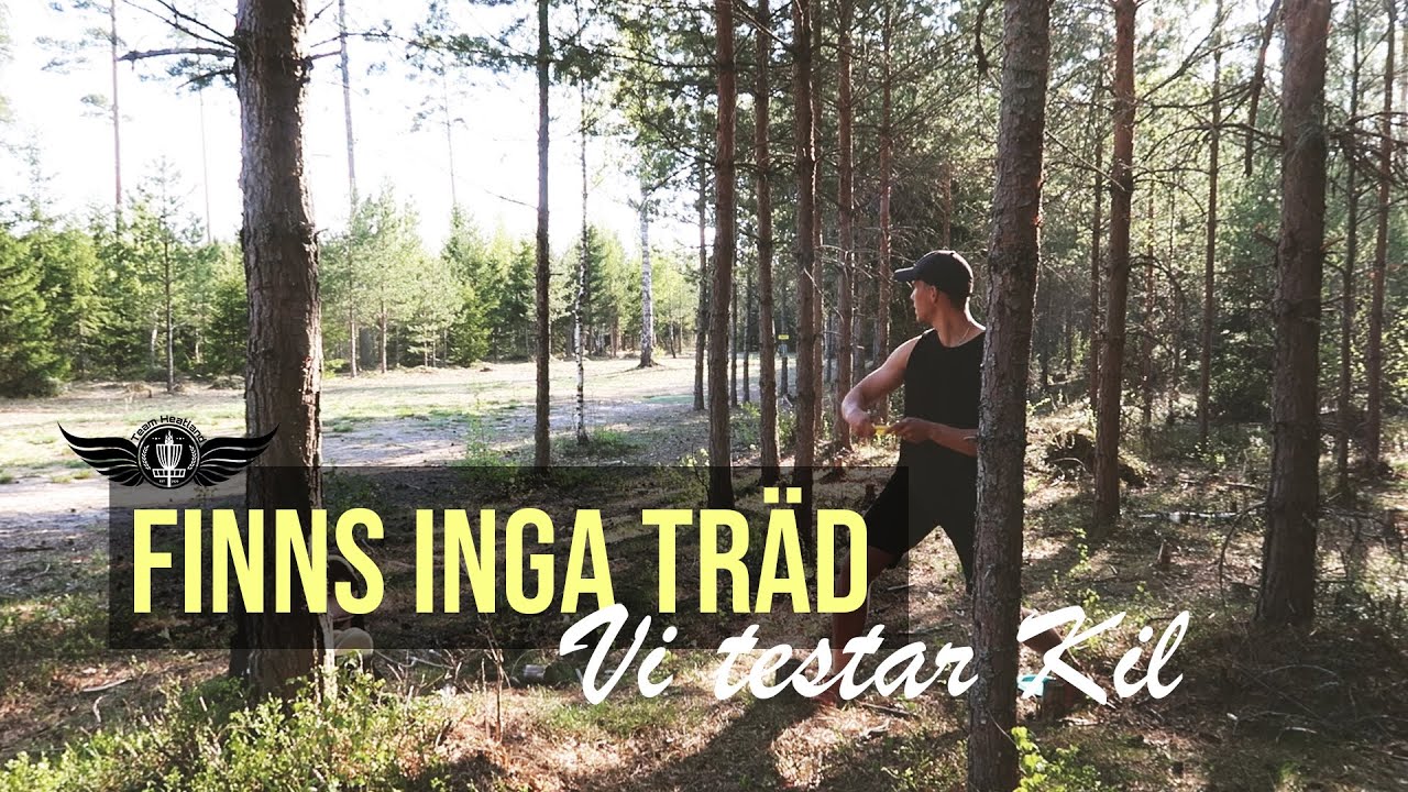 Vi testar Kil Discgolf park - Där finns inga träd...