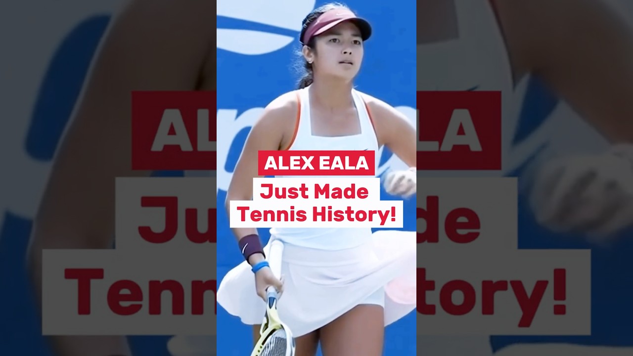 ALEX EALA JUST MADE TENNIS HISTORY! 🇵🇭🔥