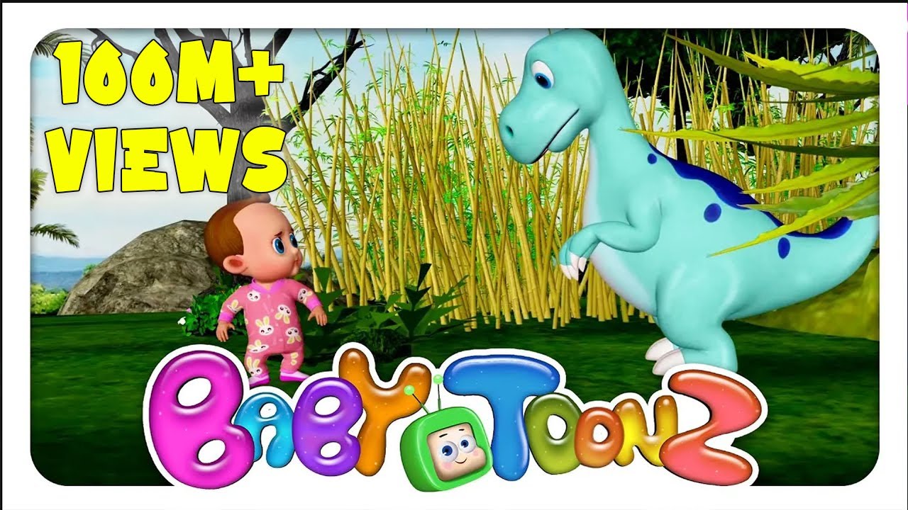 Run Baby! Escape! | T-rex Dinosaur 🦖 Chase Little Kid + More Nursery Rhymes & Kids Songs