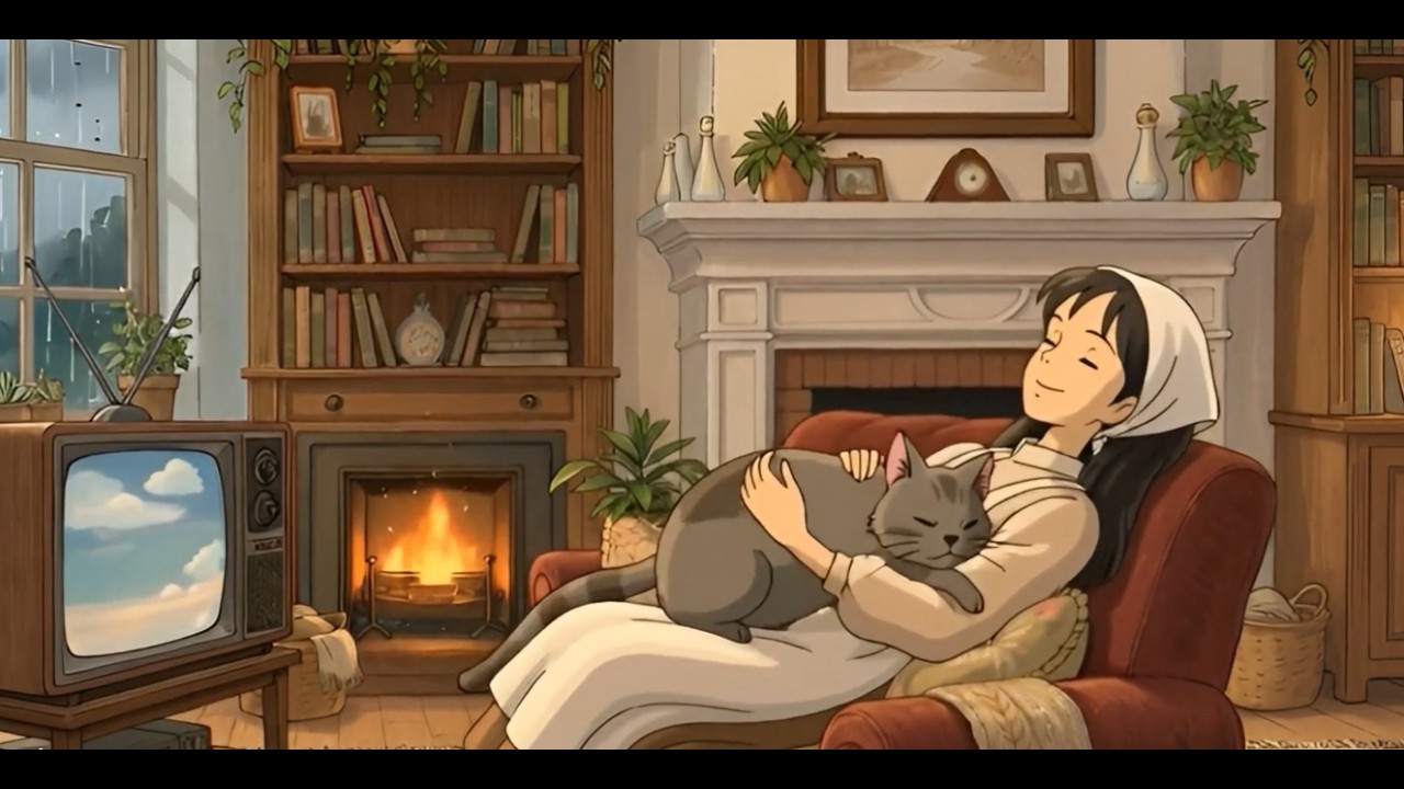 Cocinando En Un Dia Lluvioso  | ASMR  | Estilo Ghibli. #asmr #ghibli #ghiblistyle