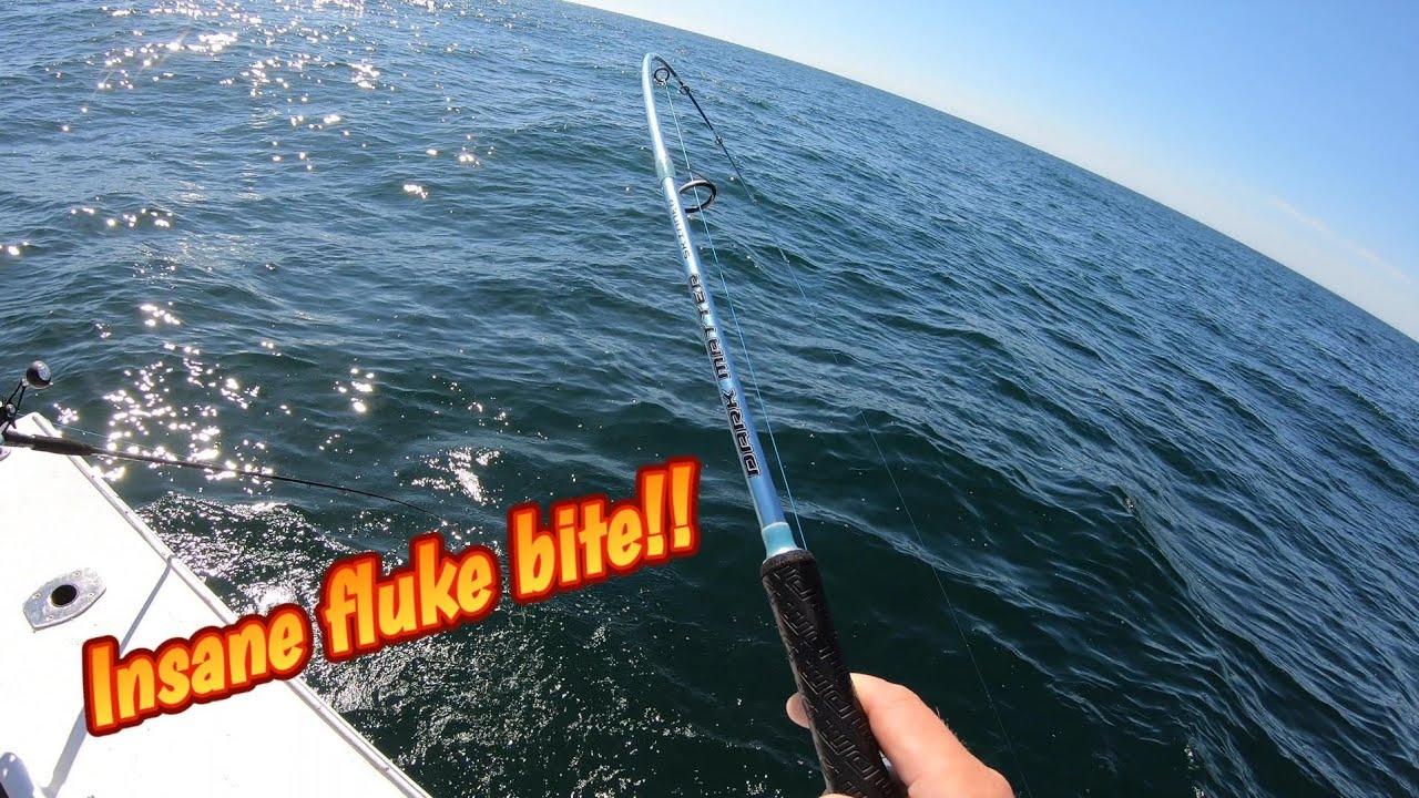 Insane fluke bite in Nantucket Shoals