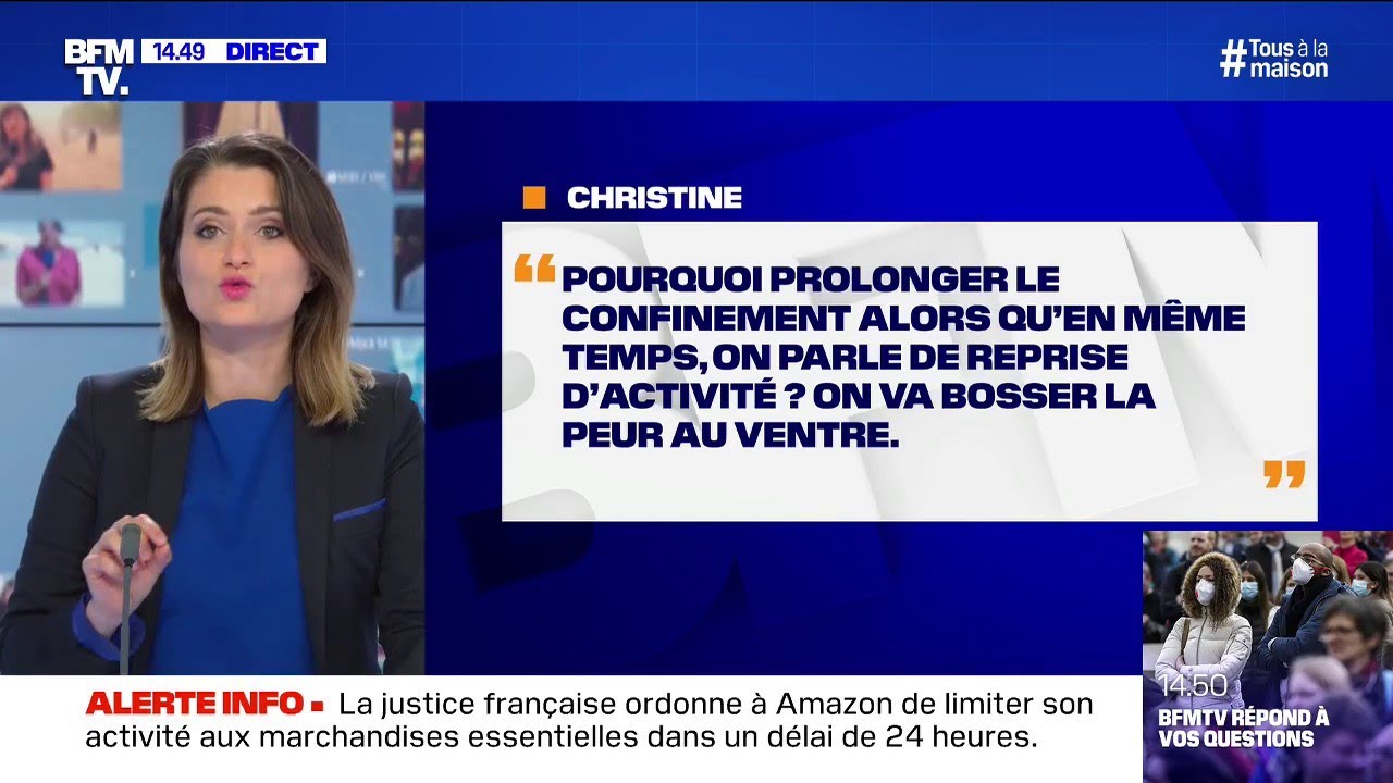 Pourquoi parler de reprise d'activit&eacute; alors que le confinement est prolong&eacute;? BFMTV vous r&eacute;pond