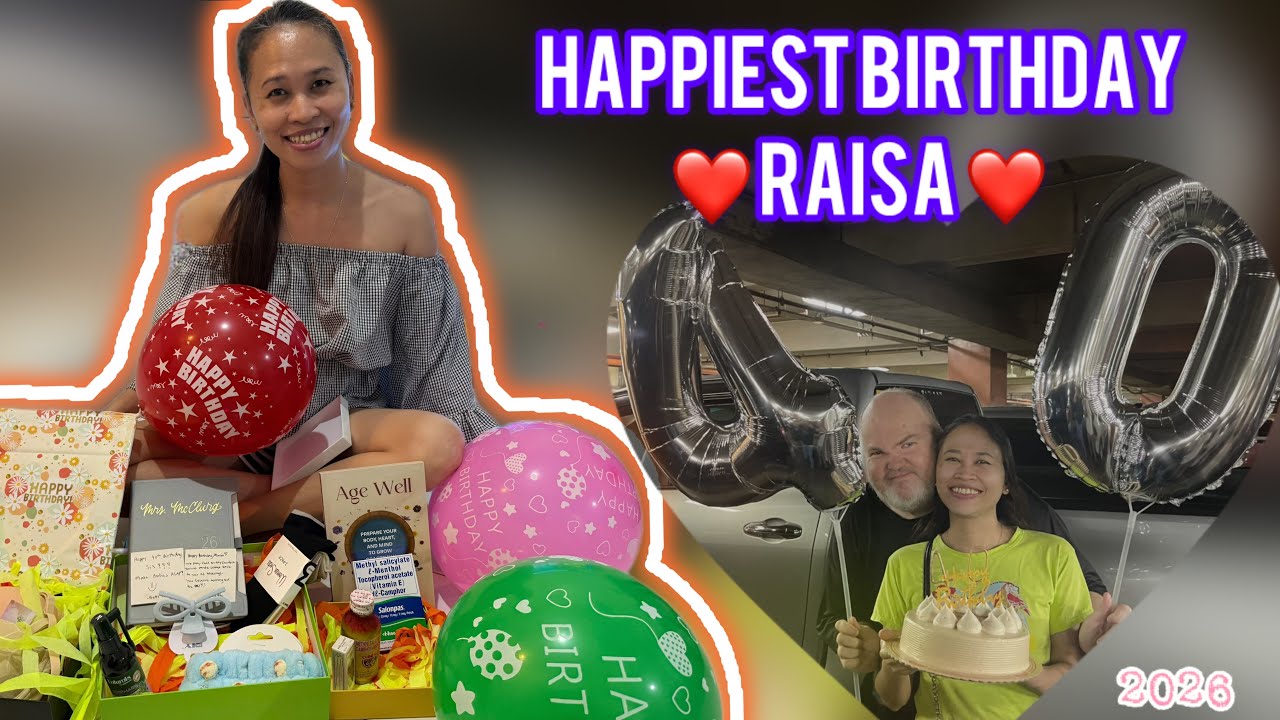 Happiest 40th Birthday Our Dear Raisa!