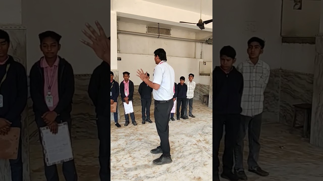 परीक्षा से पहले विद्यार्थियों को दिया गया सफलता का संदेश