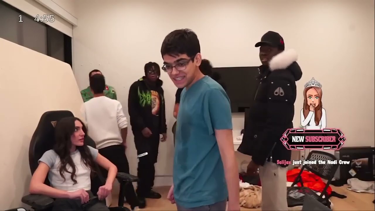 Adin Ross STREAM | Adin Ross House Gets Swatted While Nadia And Friends Are Over