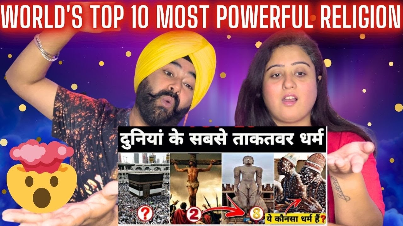 Punjabi Reaction on World's Top 10 Most powerful Religion | 2100 तक कौनसा धर्म सबसे बड़ा होगा ?