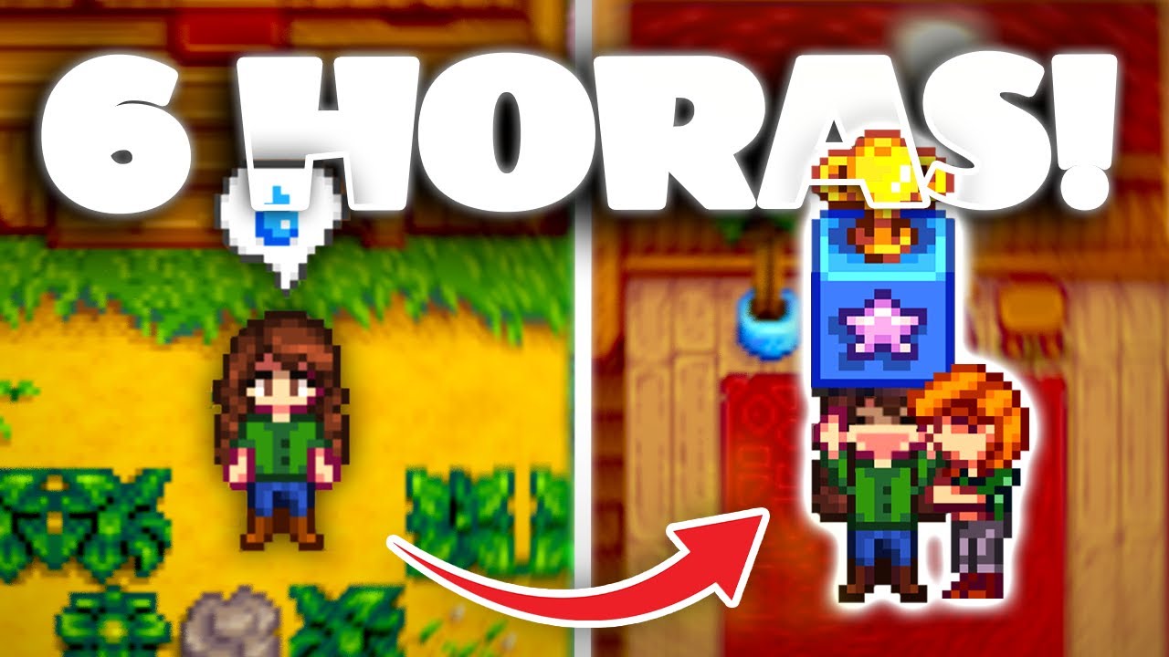 Quão longe consigo ir em 6 HORAS SEGUIDAS de Stardew Valley?