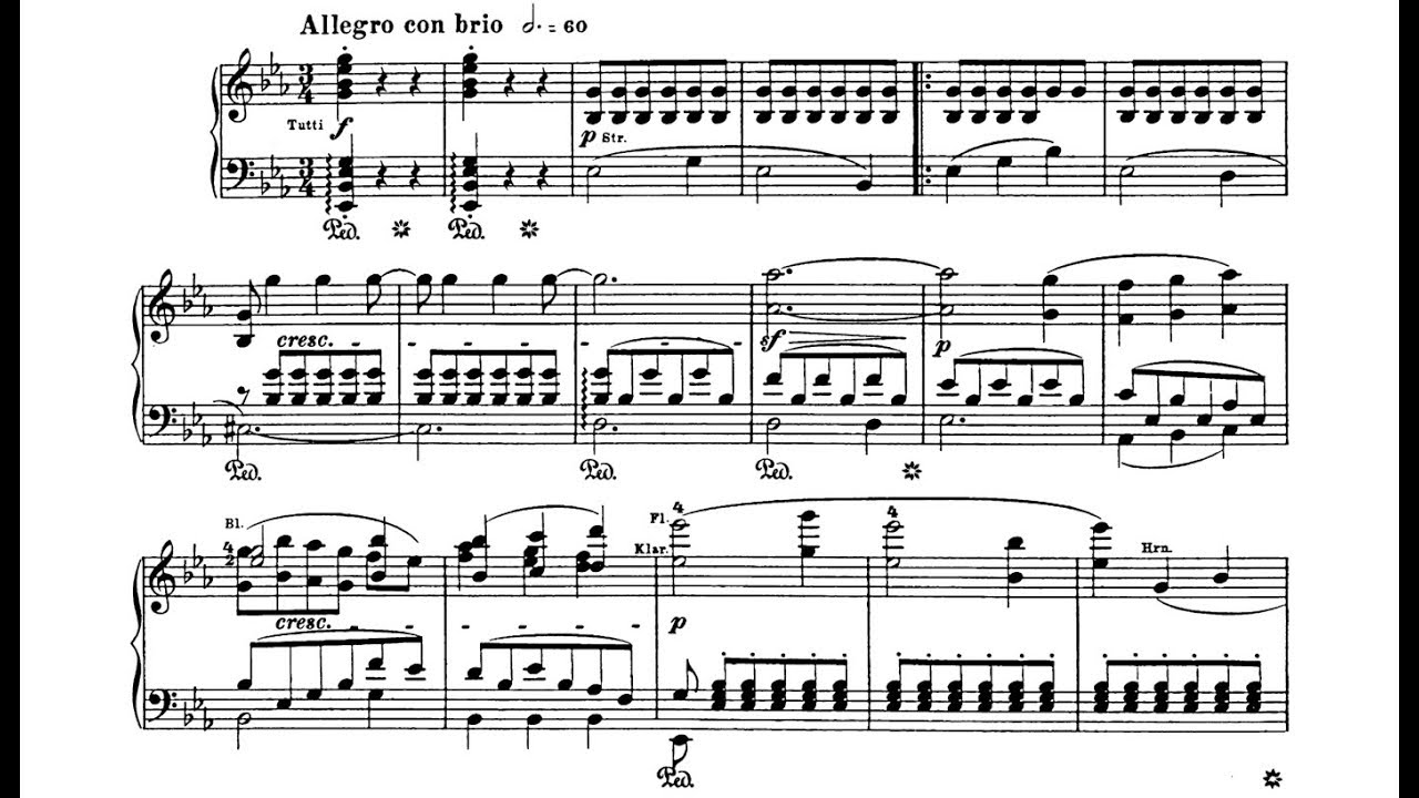 Beethoven-Liszt - Symphony 3, "Eroica" (I. Allegro con brio) - Cyprien Katsaris Piano