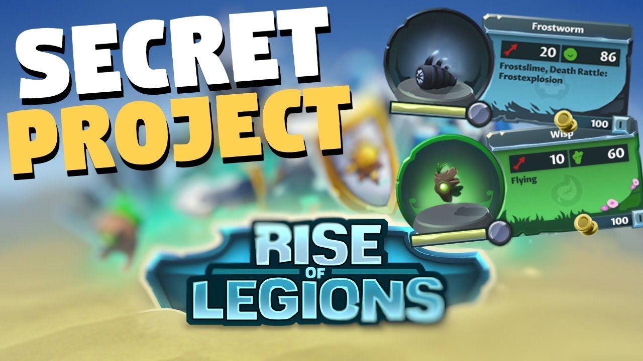Rise of Legions - My Secret Project | New Hybrid of MOBA, Tower Defense and Deckbuilding