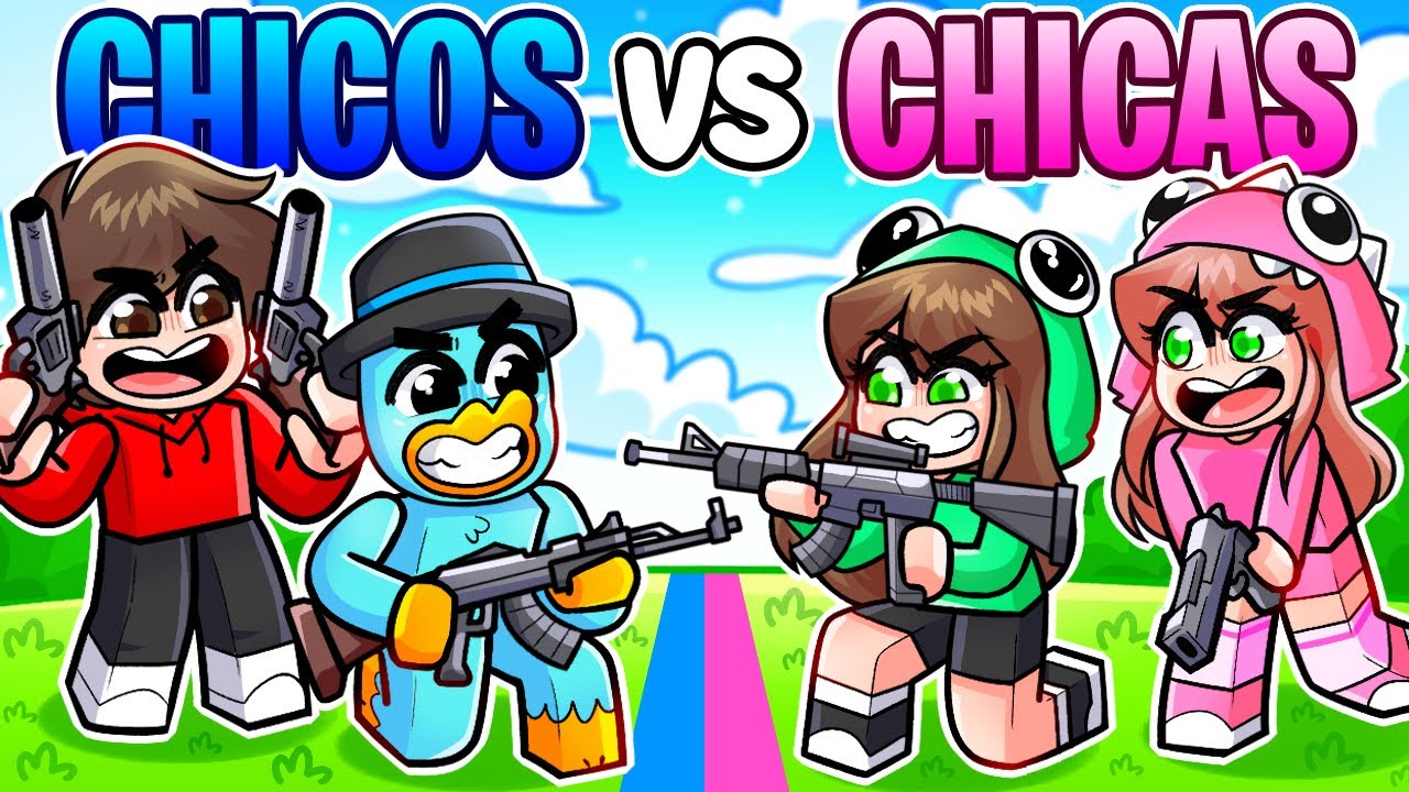 BOYS vs GIRLS in Roblox Rivals!