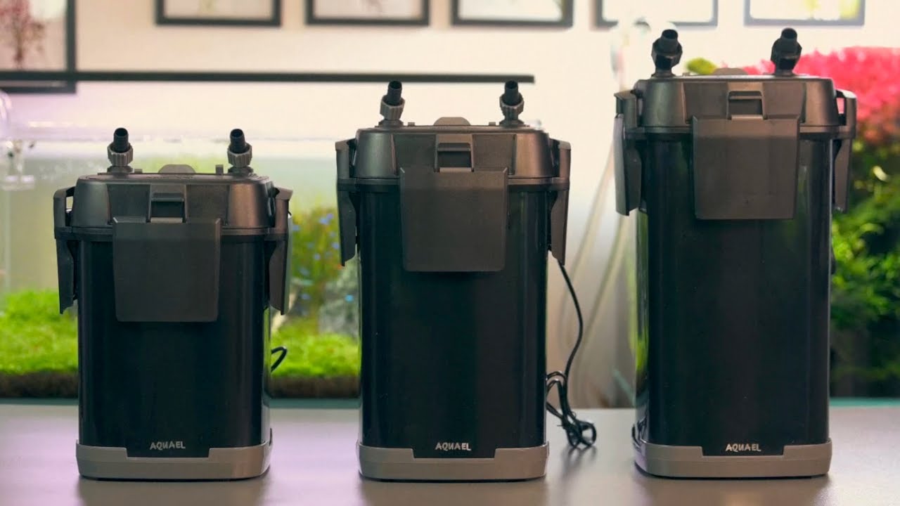 AquaEl UltraMax 1000/1500/2000, unboxing, function and filter material introduction