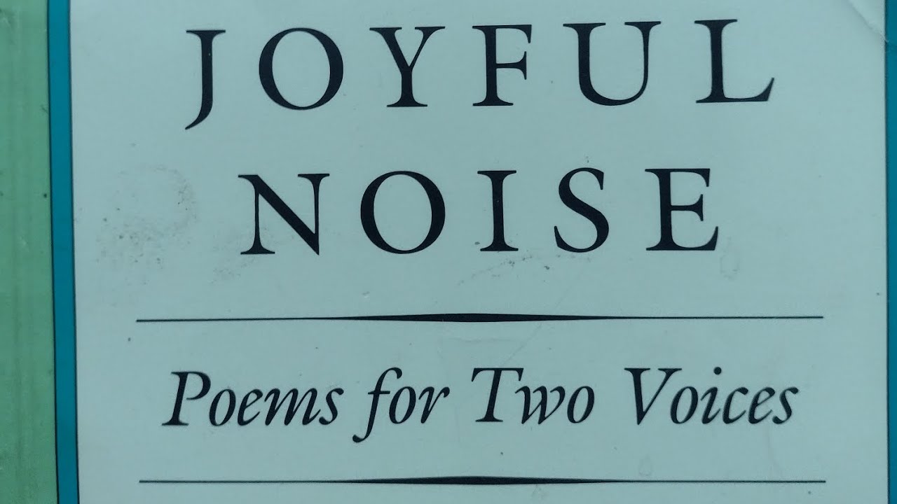 Joyful Noise: Poems For Two Voices - Fireflies